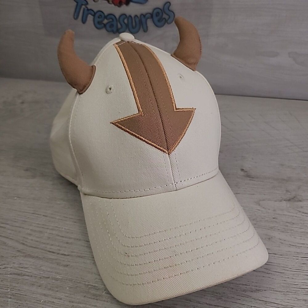 Avatar The Last Airbender Appa Horned Snapback Cap Hat Bioworld Anime Preowned